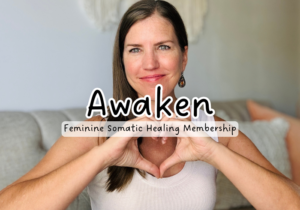 Feminine Somatic Healing Membership, Trauma Recovery, Somatic Stress Release Classes